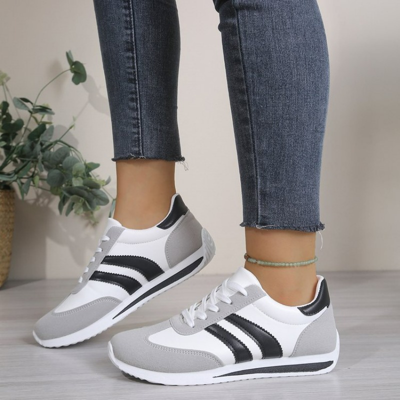 Women Shoes Sale - Leichte, bequeme Damen-Sneaker mit Schnürung, modische
