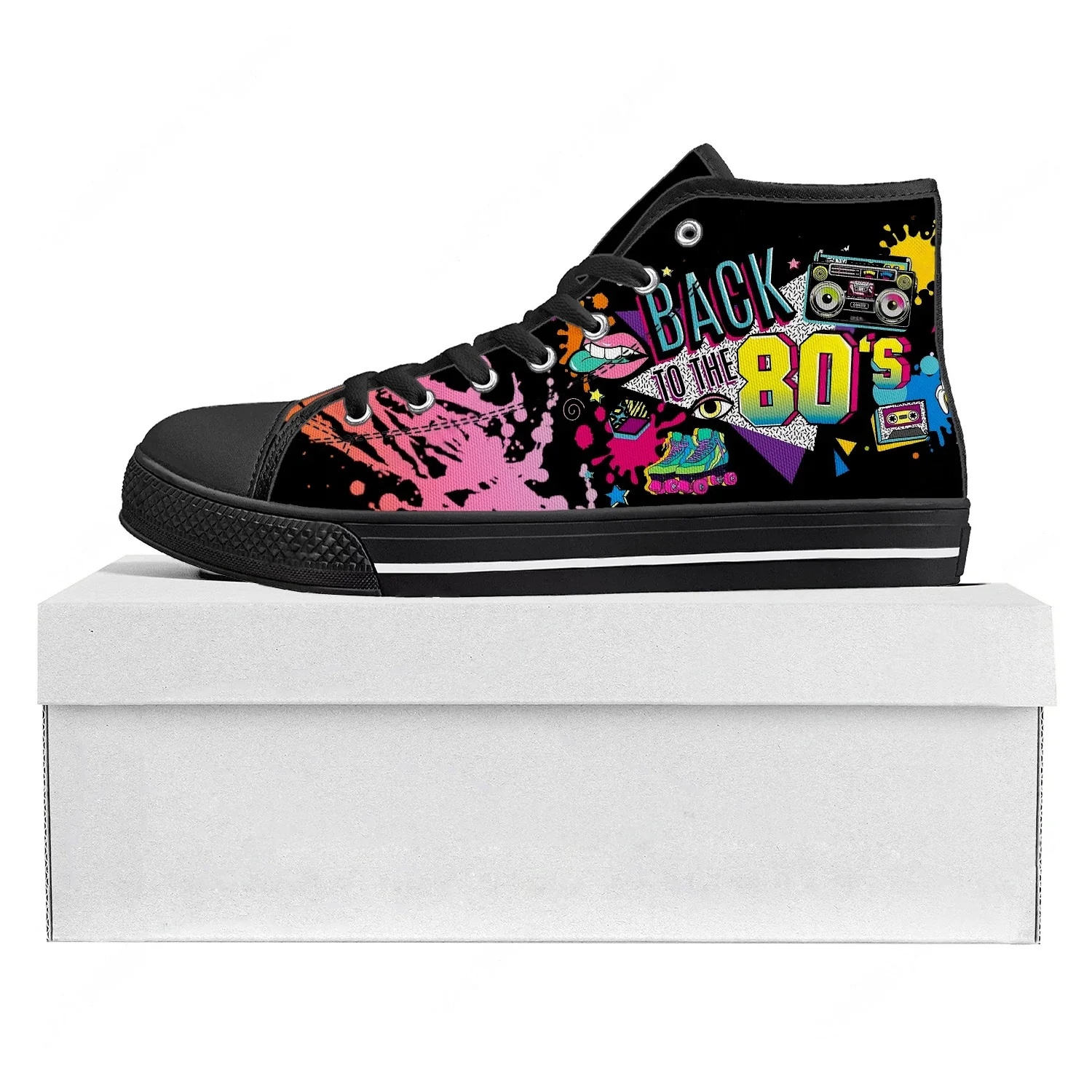 Women'S Shoes In The 90S - Lustige Retro-Sneaker mit 80er- und 90er-Jahre-Ikone,