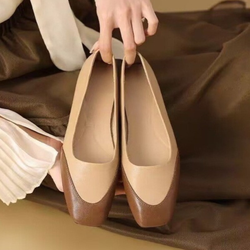 Women'S Shoes Non Slip - Farbe Block Plus Größe Einzelnen Schuhe
