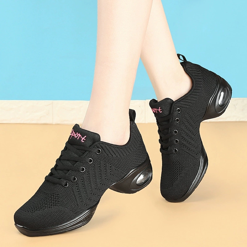 Women'S Zumba Shoes - Atmungsaktive Mesh-Tanzsneaker für Damen, leichte Mesh-Tanzsneaker