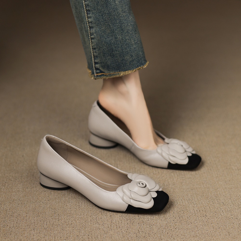 Mode Blume Einzelnen Schuhe He – Women'S Shoes Non Slip Bewertung und Preis