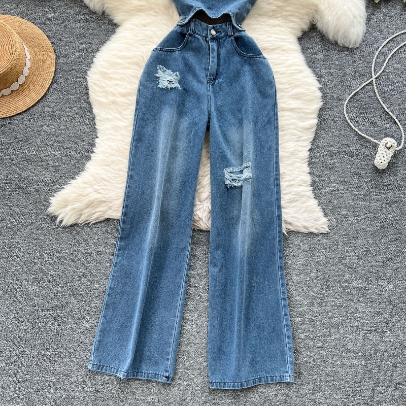 Denim-Jumpsuits für Damen, Ein – Women'S Shoes Extra Wide Bewertung und Preis