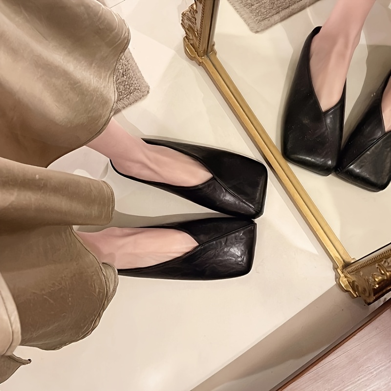 Frühling Sommer Neue Vielseiti – Slip On Mule Flat Bewertung und Preis