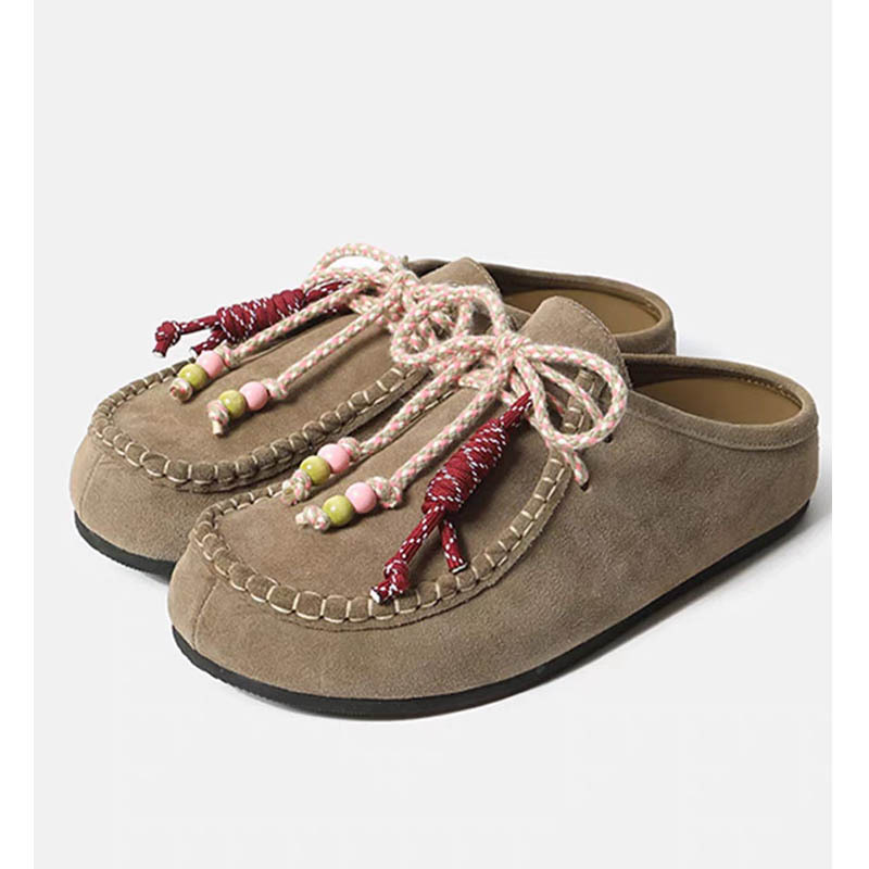 Perlen-Lanyard, verziert Wildl – Slip On Mule Flat Bewertung und Preis
