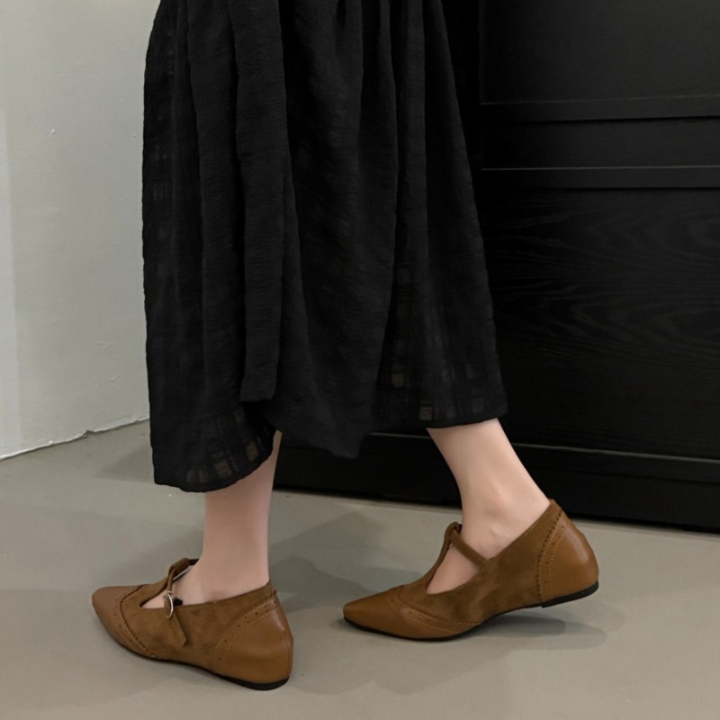 Eine Schnalle Riemen niedrigen – Women'S Shoes Non Slip Bewertung und Preis