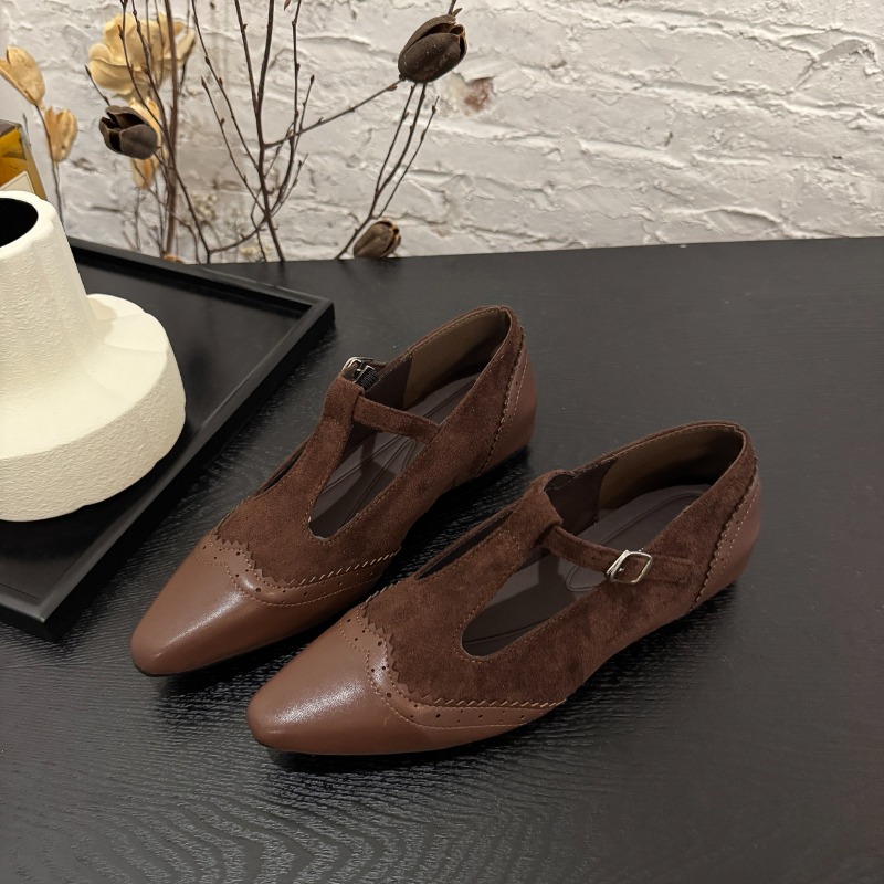 Eine Schnalle Riemen niedrigen – Women'S Shoes Non Slip Bewertung und Preis