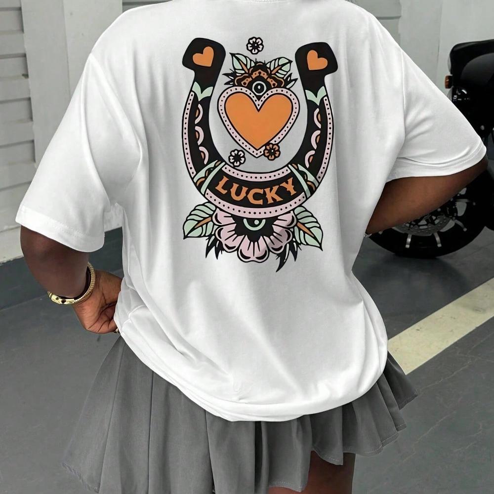 Glücksbringer-Shirt, Vintage T – Women'S Shoes In The 90S Bewertung und Preis