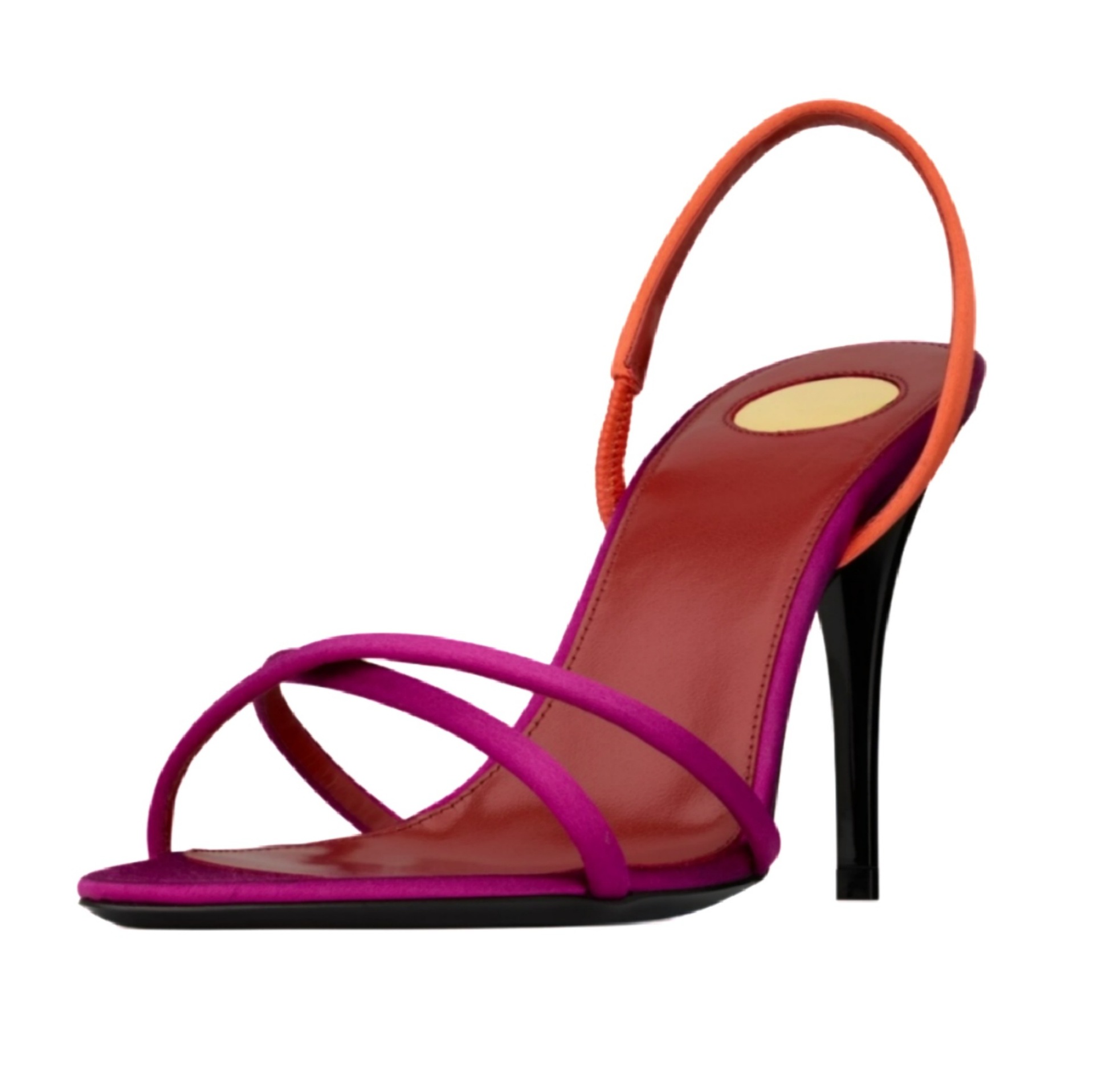 Damen-Sandalen mit Farbblock-D – Square Toe Mule Bewertung und Preis