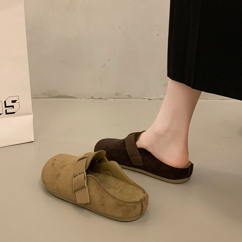 Damen-Clogs mit runder Zehenpa – Slip On Mule Flat Bewertung und Preis