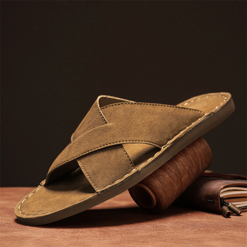 Herren-Slipper, rutschfeste St – Slip On Mule Flat Bewertung und Preis