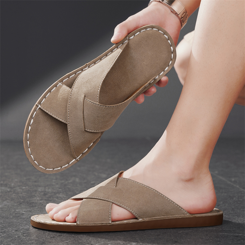 Herren-Slipper, rutschfeste St – Slip On Mule Flat Bewertung und Preis