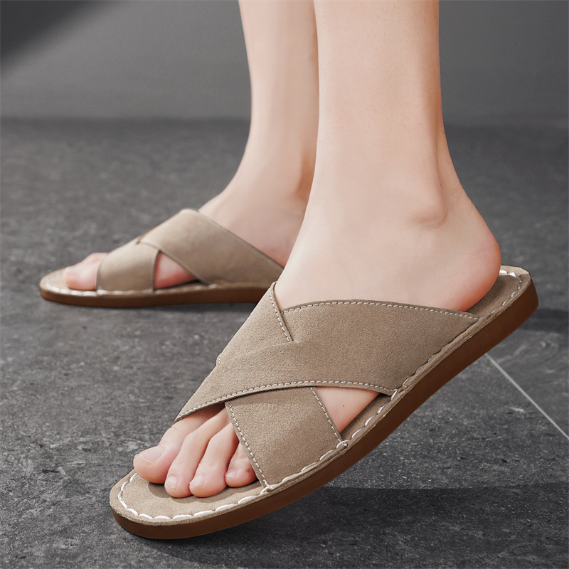 Herren-Slipper, rutschfeste St – Slip On Mule Flat Bewertung und Preis