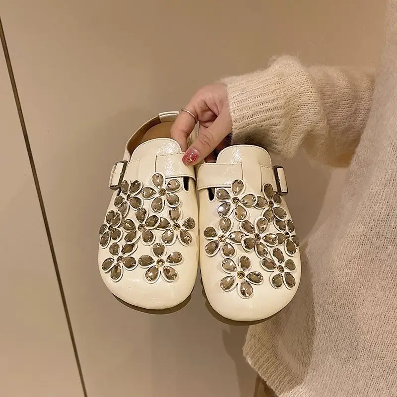 Damen-Clogs mit Blumenmuster u – Slip On Mule Flat Bewertung und Preis