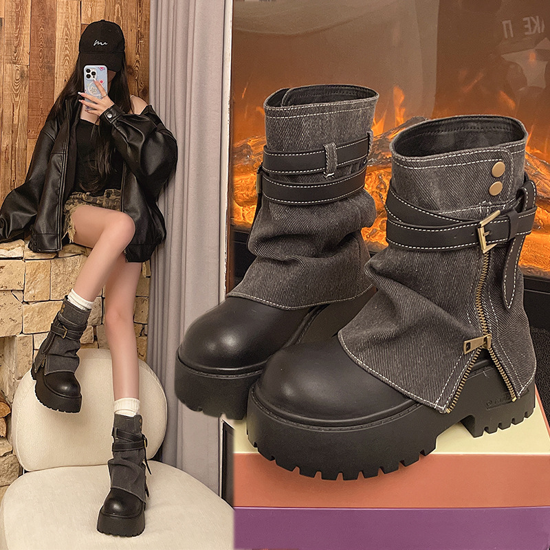 Knöchelhohe Stiefel für Damen, – Women Shoes Size Chart Bewertung und Preis