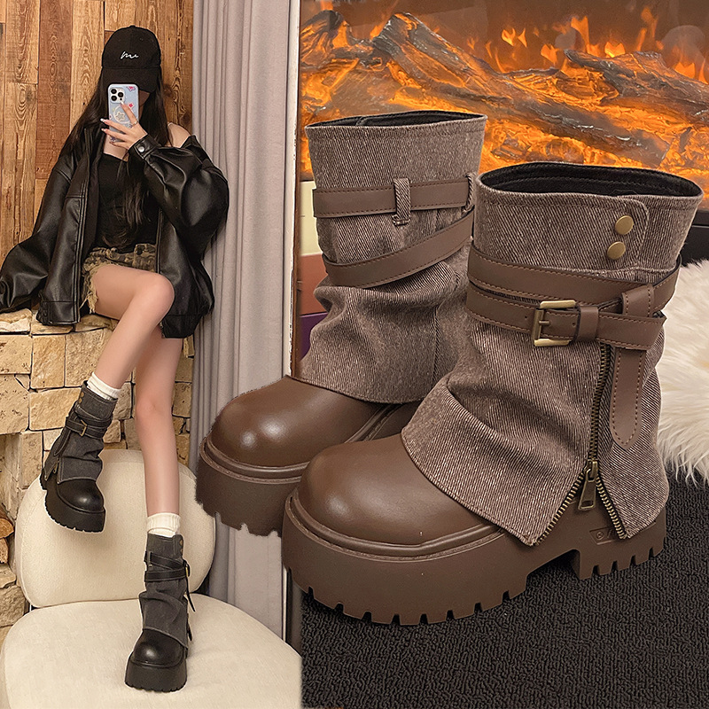 Knöchelhohe Stiefel für Damen, – Women Shoes Size Chart Bewertung und Preis