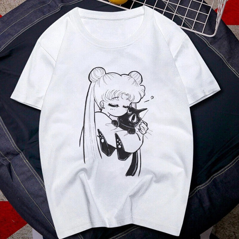 T-Shirt 90er Anime Sailor Moon – Women'S Shoes In The 90S Bewertung und Preis