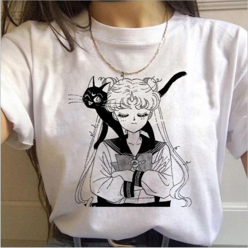 T Shirt 90er Jahre Anime Sailo – Women'S Shoes In The 90S Bewertung und Preis